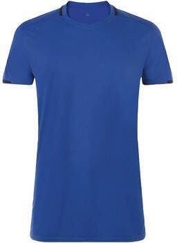 Sols T-shirt Korte Mouw KLASSIEKE SPORT CONTRAST SHIRT Mesh zijkanten