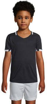 Sols T-shirt Korte Mouw CLASSICOKIDS Zwart Wit