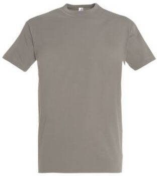 Sols T-shirt Korte Mouw IMPERIAL lichtgrijs T-shirt 100% katoen