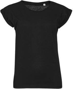 Sols T-shirt Korte Mouw MELBA TROPICAL GIRL DAMES T-SHIRT Opgerolde mouwen
