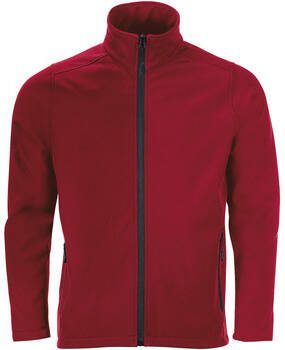 Sols Trainingsjack Race heren softshell jas met ritssluiting