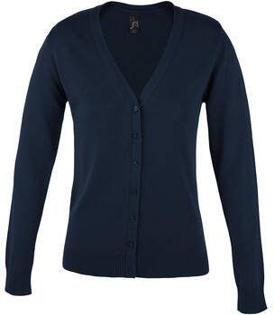 Sols Vest GOUDEN ELEGANT GEBREID DAMESVEST V-HALS