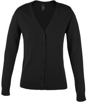 Sols Vest GOUDEN ELEGANT GEBREID DAMESVEST V-HALS