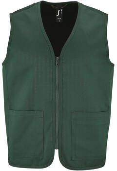 Sols Gilet WALLACE WORK unisex vest met 2 voorzakken