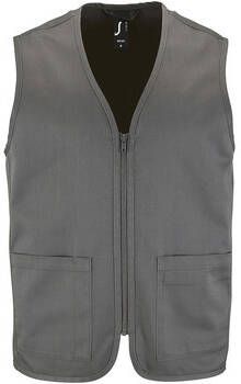 Sols Gilet WALLACE WORK unisex vest met 2 voorzakken