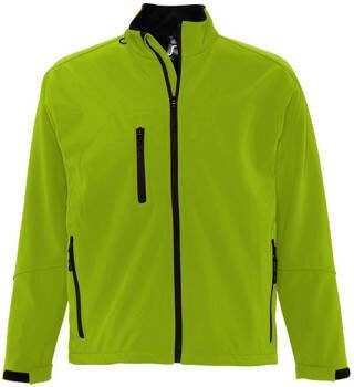 Sols Technische jassen Relax Softshell herenjas met ritssluiting