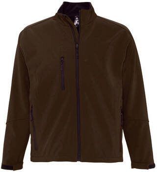 Sols Technische jassen Relax Softshell herenjas met ritssluiting