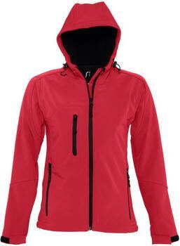 Sols Technische jassen REPLAY WOMEN'S STYLE SOFTSHELL JAS VOOR DAMES MET CAPUCHON