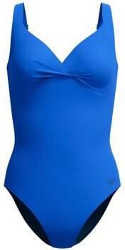 Speedo Enduraflex corrigerend badpak Croos Knot blauw - Foto 2