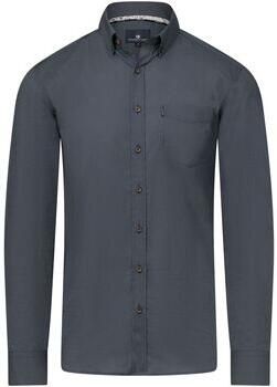 State Of Art Overhemd Lange Mouw Overhemd Print Blauw Grijs