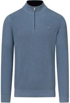 State Of Art Sweater Half Zip Trui Blauw