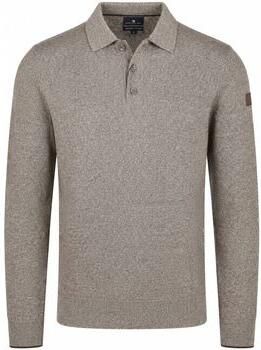 State Of Art Sweater Pullover Polo Effen Beige