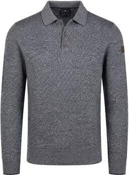 State Of Art Sweater Pullover Polokraag Navy