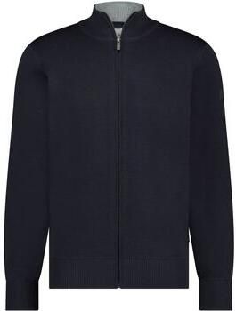 State Of Art Sweater Vest Wol Blend Navy