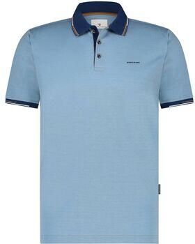 State of Art Polo Shirt Korte Mouw Lichtblauw Blue Heren