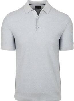 State Of Art T-shirt Polo Knitted Blauw
