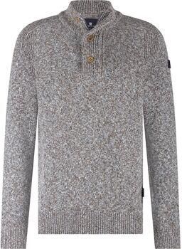 State Of Art Trui Mocker Trui Melange Blauw