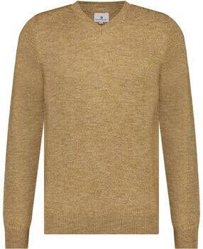 State Of Art Sweater Trui V-Hals Beige Melange