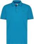 State Of Art T-shirt Pique Polo Petrol Blauw - Thumbnail 1