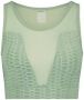 Steve Madden Maximize Dames Gebreid T-shirt Green Dames - Thumbnail 1