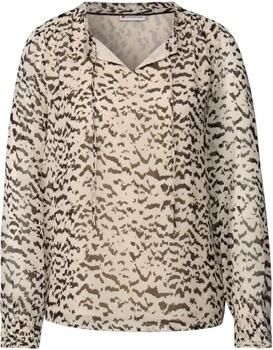 Street One Blouse Chiffon tunic blouse w smok cuff 345980