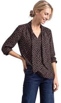 Street One Blouse Printed Blouse W Tie Detail 346860