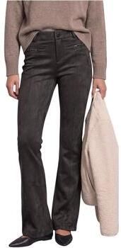 Street One Broek Style_Blaire Bootcut Velour 381595