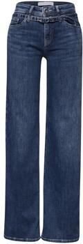 Street One Flared Bootcut Style Emee Wide Leg mw mid blue 380535
