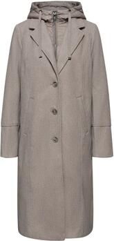 Street One Mantel Long Revers Coat w. RemovablePadded Insert 202124