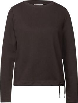 STREET ONE Sweatshirt met een rijgkoord bij de zoom