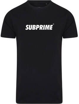 Subprime T-shirt Korte Mouw Shirt Basic Black