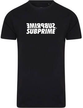 Subprime T-shirt Korte Mouw Shirt Mirror Black