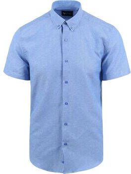 Suitable Overhemd Short Sleeve Overhemd Blauw