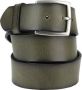 Suitable Riem Leren Riem Groen Washed - Thumbnail 1