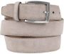 Suitable Riem Suede Wit Beige - Thumbnail 1