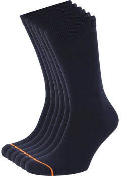 Suitable Socks Sokken 6 Paar Bio Donkerblauw