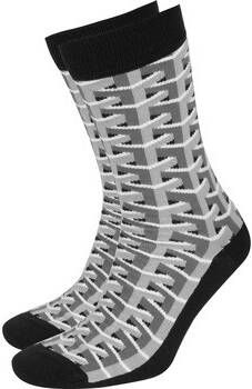 Suitable Socks 3D Pattern Sokken Grijs