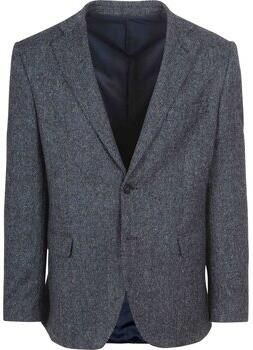 Suitable Blazer Birds Eye Colbert Merinowol Navy