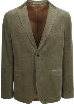 Suitable Blazer Colbert Corduroy Groen