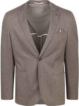 Suitable Blazer Colbert Fame Pied de Poule Bruin