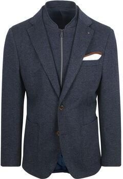 Suitable Blazer Colbert Inlay Lommer Navy - Foto 1