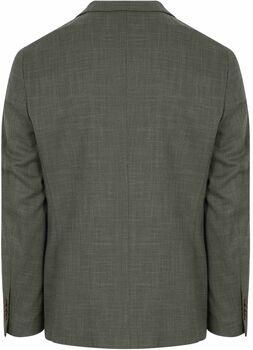 Suitable Blazer Colbert Structure Lined Groen
