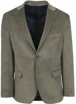 Suitable Blazer Corduroy Kostuum Groen