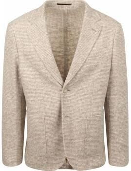 Suitable Blazer Knitted Colbert Unlined Beige