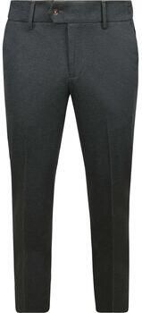 Suitable Broek Aiden Pantalon Houndstooth Forest