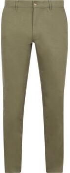 Suitable Broek Chino Peano Twill Light Olive