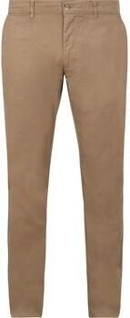 Suitable Broek Chino Peano Twill Sand