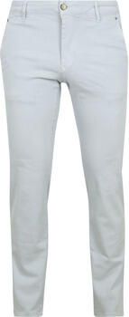 Suitable Broek Chino Philo Flex Lichtblauw