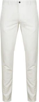 Suitable Broek Chino Pico Linnen Ecru