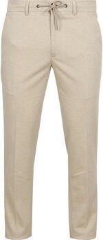 Suitable Broek Dace Jersey Pantalon Sand